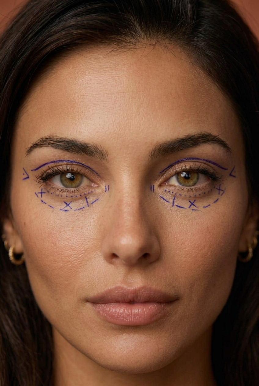 Eyes before and after preview